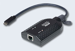  , KVM USB-C,  50 ., 1xUTP Cat5e,  .. .KN21xxx/41xxx/11xxv, ..19201200, RJ45+USB-C, Female+Male,,(Virtual Media;SmartCard/CAC)