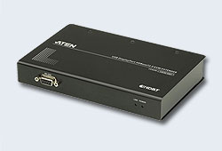 -/transmitter, KVM USB, DisplayPort+KBD&MOUSE USB+AUDIO+RS232, 100 ., 1xUTP Cat5e/HDBaseT, DP+2MINIJACK+DB9+USB B-, Female, ~, DC 5.3V, (..4096x2160/3840x2160 60Hz 4:2:0/30Hz 4:4:4)